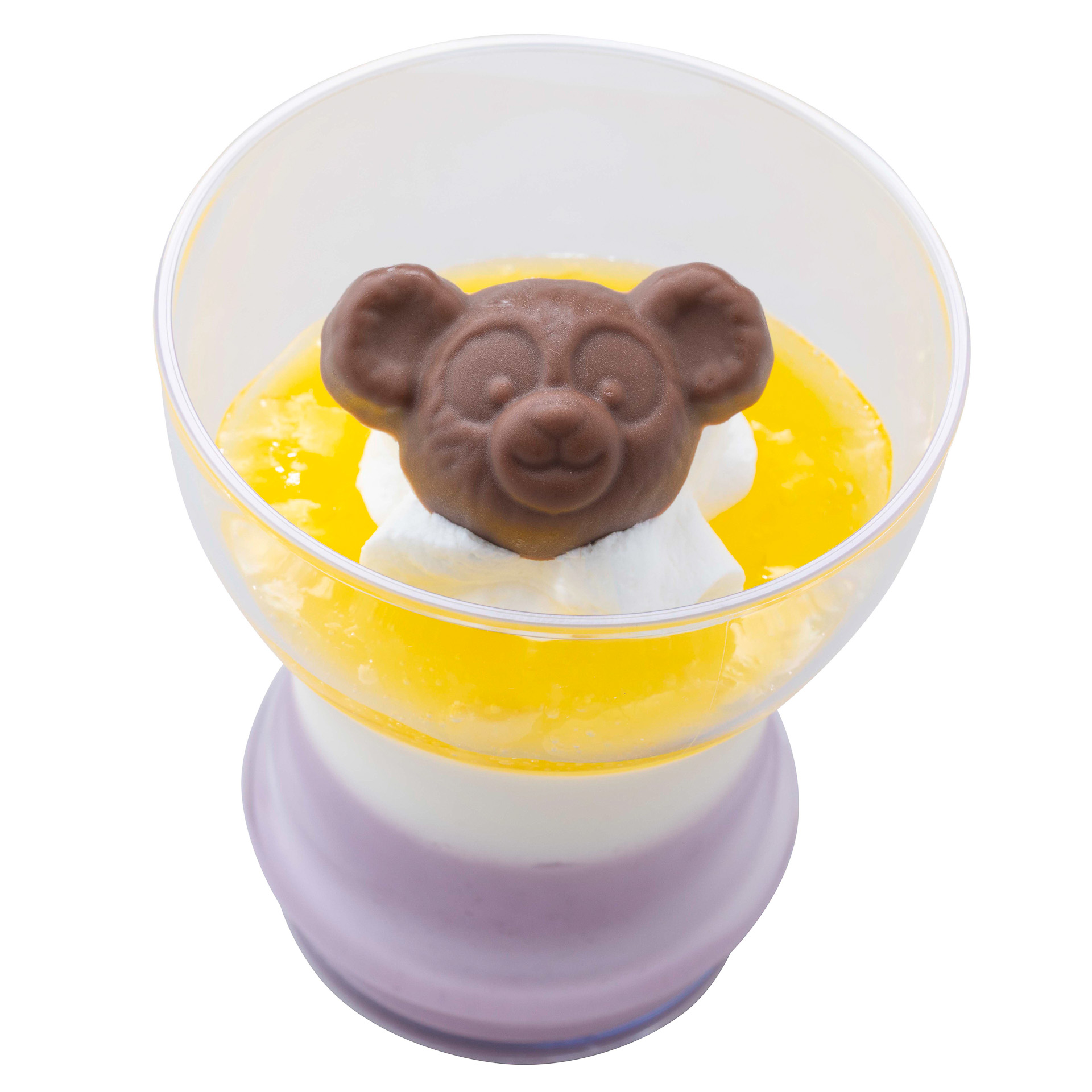 「ブルーベリーのミルクプリン＆チーズムース」（550円）