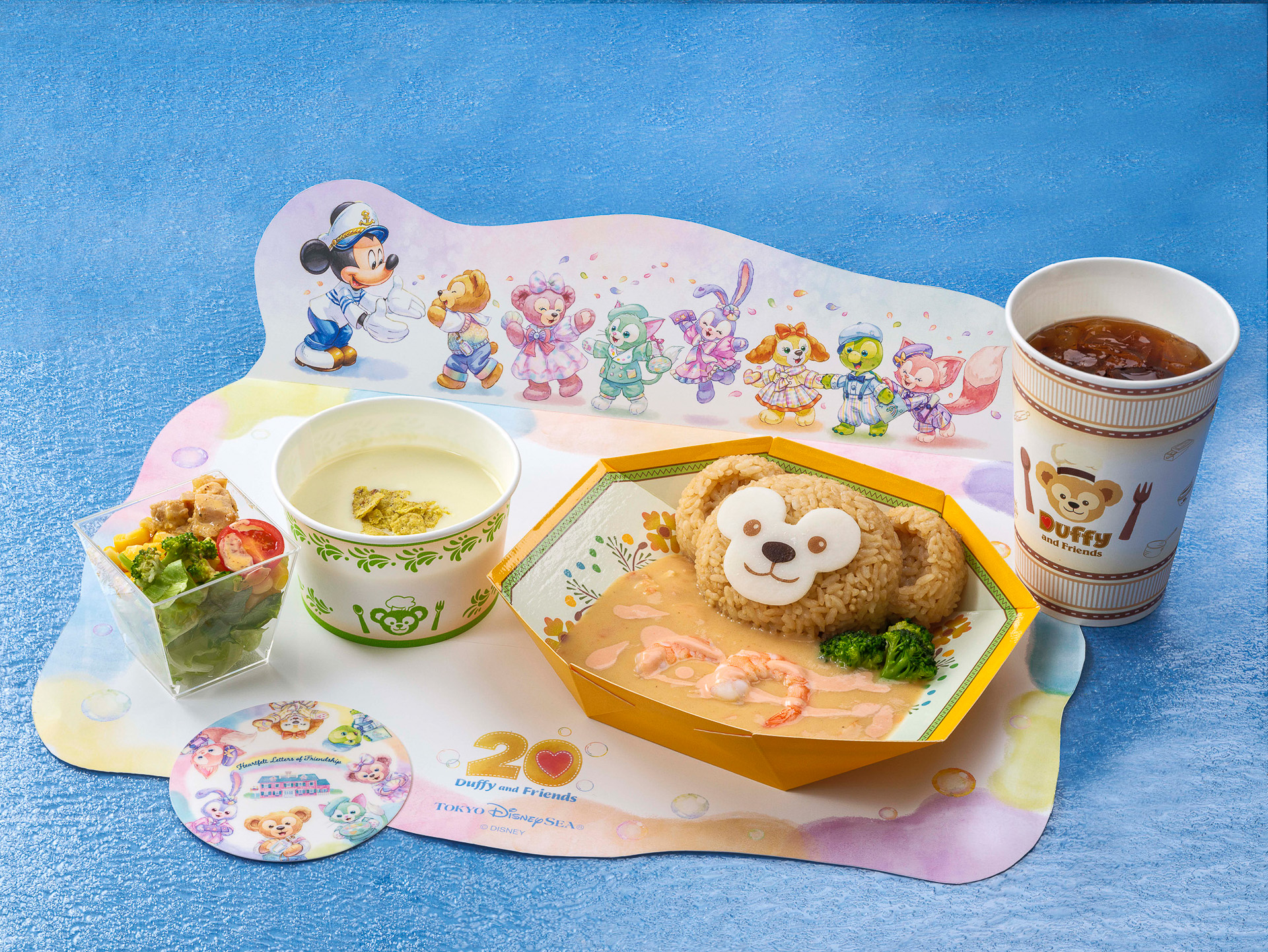 「ダッフィーのスペシャルセット（シーフード） 」（2380円）