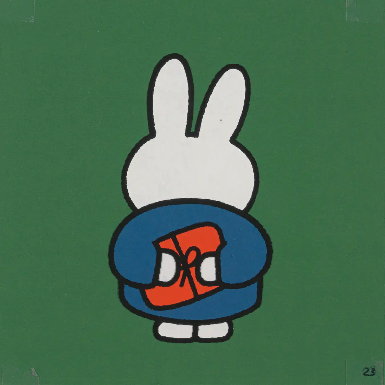 2009年「うさこちゃんのおじいちゃんへのおくりもの」印刷原稿