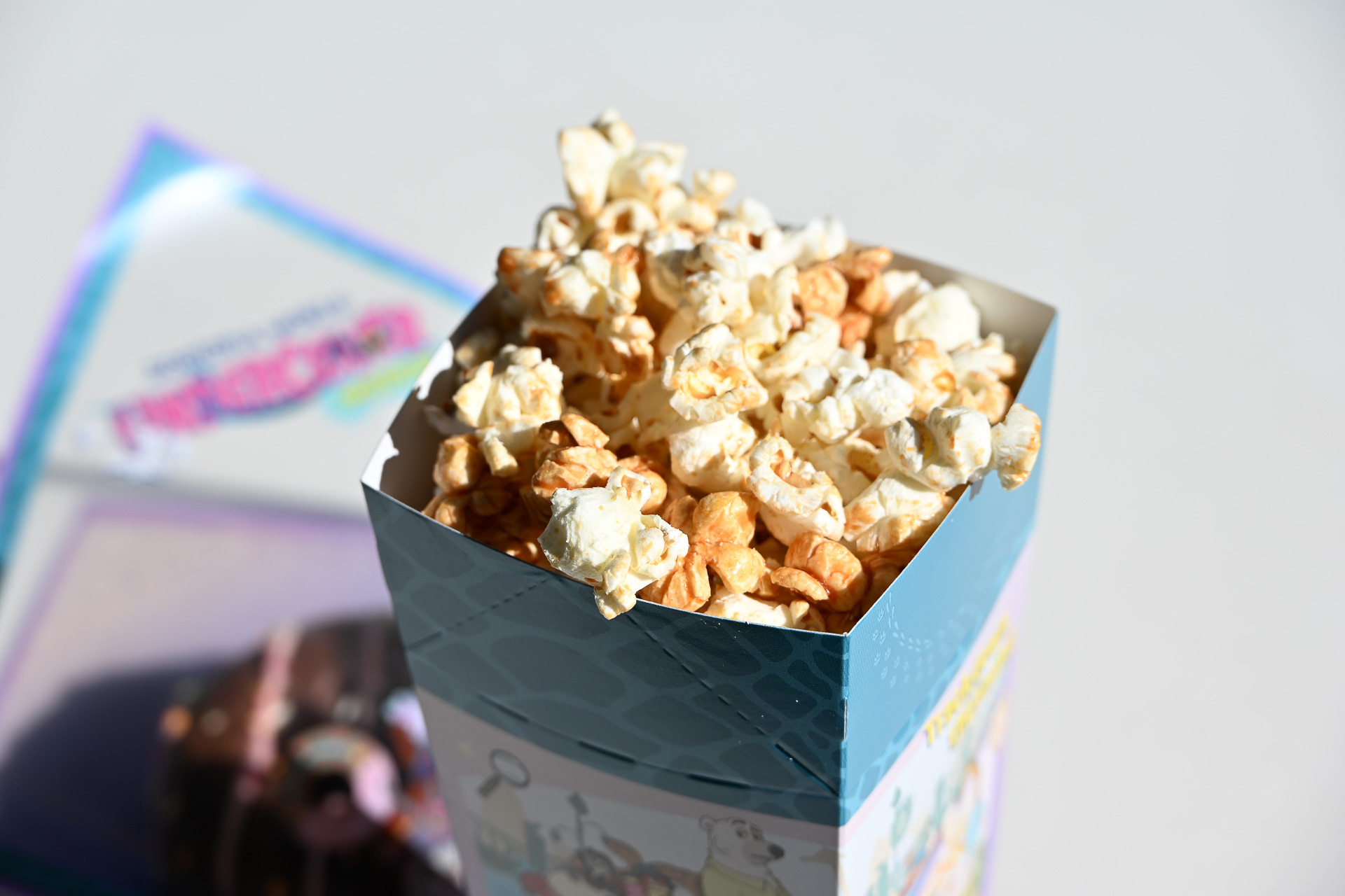 今回はキャラメルポップコーンをチョイス。定番の美味しさだ