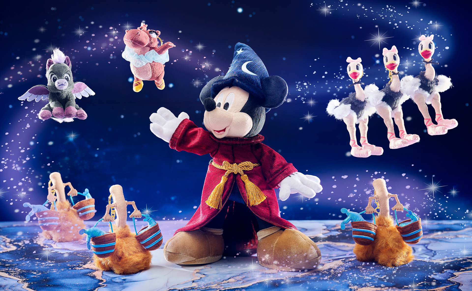 ディズニーストアが映画「ファンタジア」公開85周年アイテムを発売する