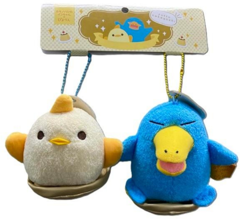 イコちゃん×ぴよりんグッズ第3弾はスイーツ風マスコットセット