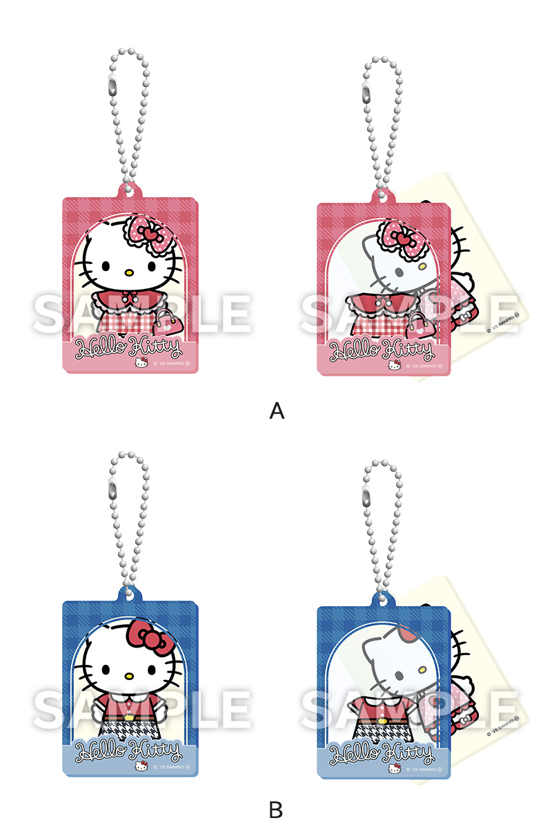 2枚組アクリルキーホルダー（全2種、各990円）