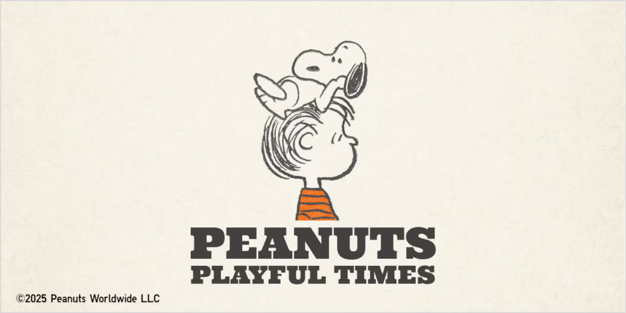 テーマはピーナッツギャングたちの「PLAYFUL TIMES」。Tシャツ・スウェットも展開している