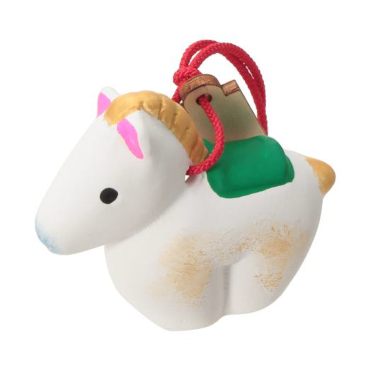 2026年限定「縁起物チャーム丙午歳 干支土鈴」。火のように明るく、エネルギッシュで前向きな気質を持つ年とされ、新しいことに挑戦する力や自由な精神を象徴するという