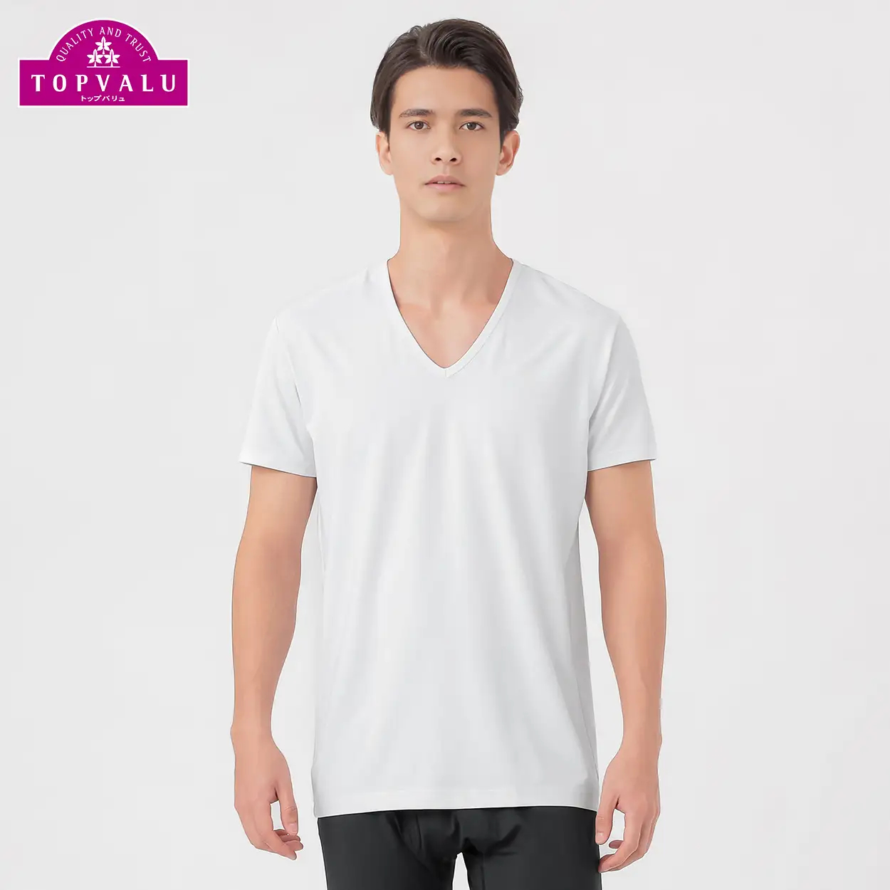 半袖Vネック（メンズ）