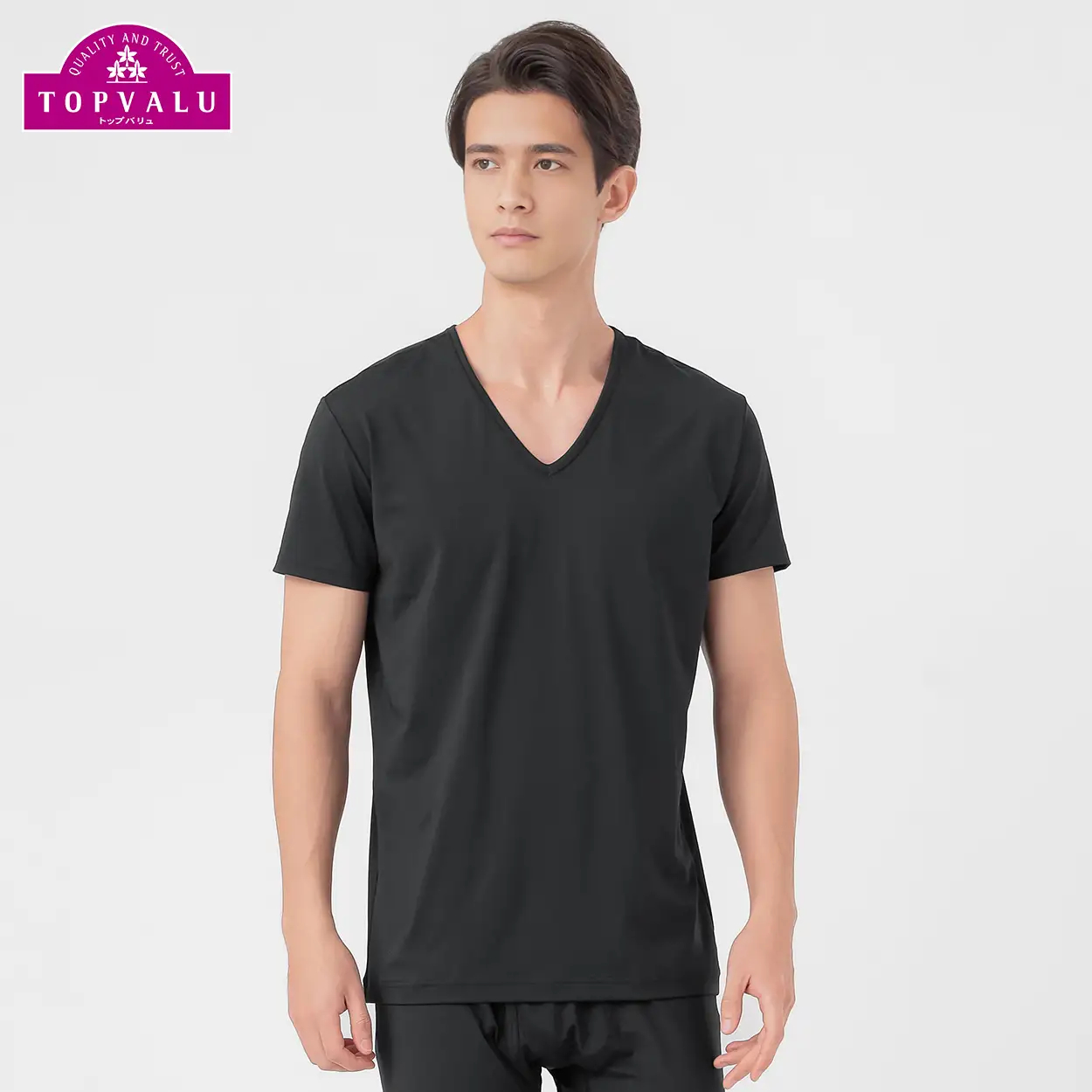 半袖Vネック（メンズ）