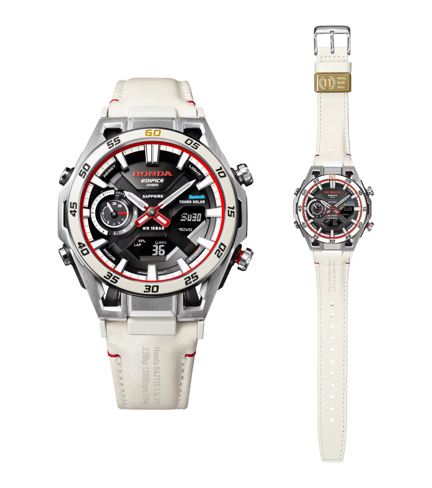 EDIFICEとホンダが共同企画したF1初優勝60周年記念コラボモデル