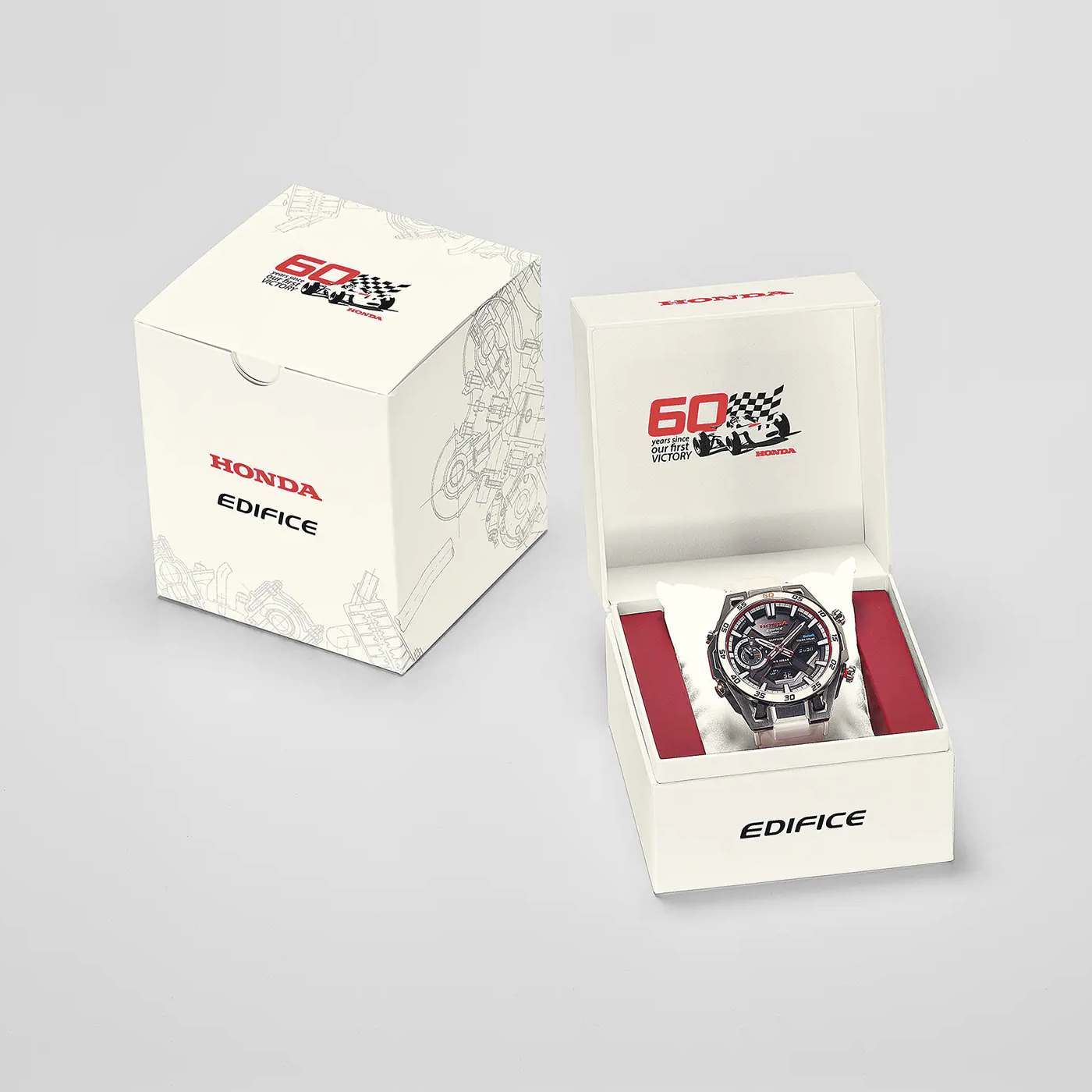 「RA272」の勇姿を描いたアニバーサリーロゴ