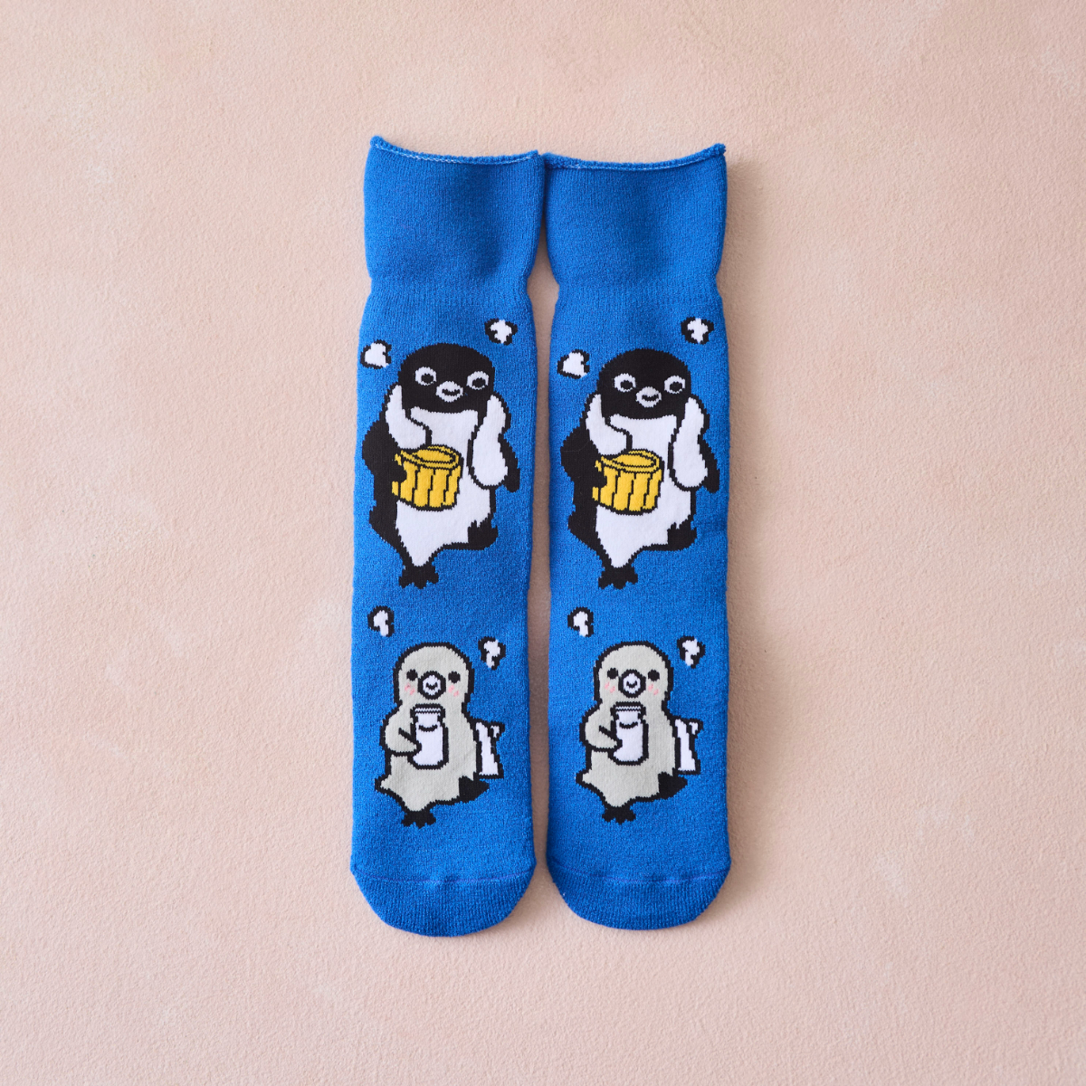 「Suicaのペンギン 裏起毛ルームソックス（温泉）」（990円）