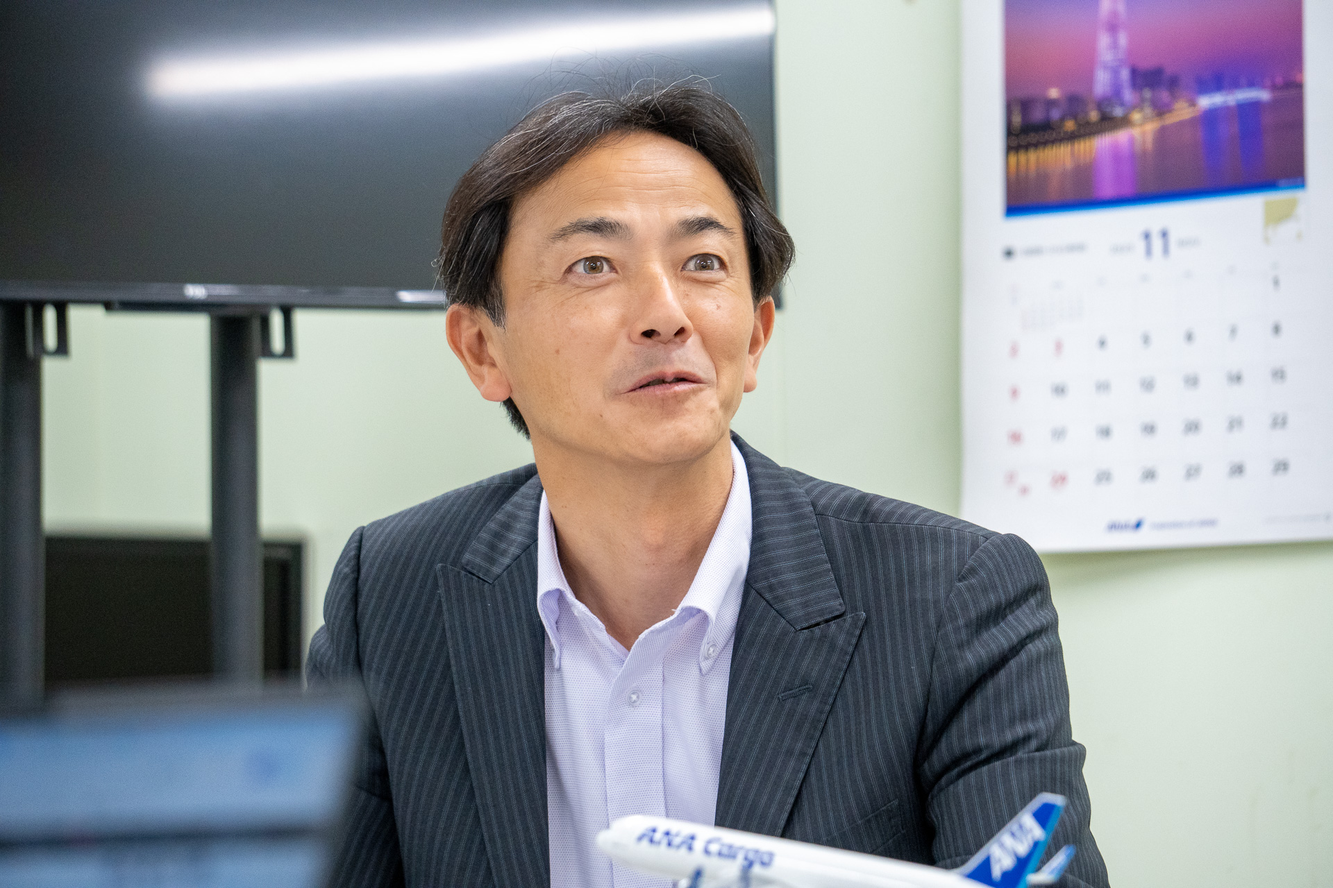 全日本空輸株式会社 八丈島空港所 所長 塩入康夫氏