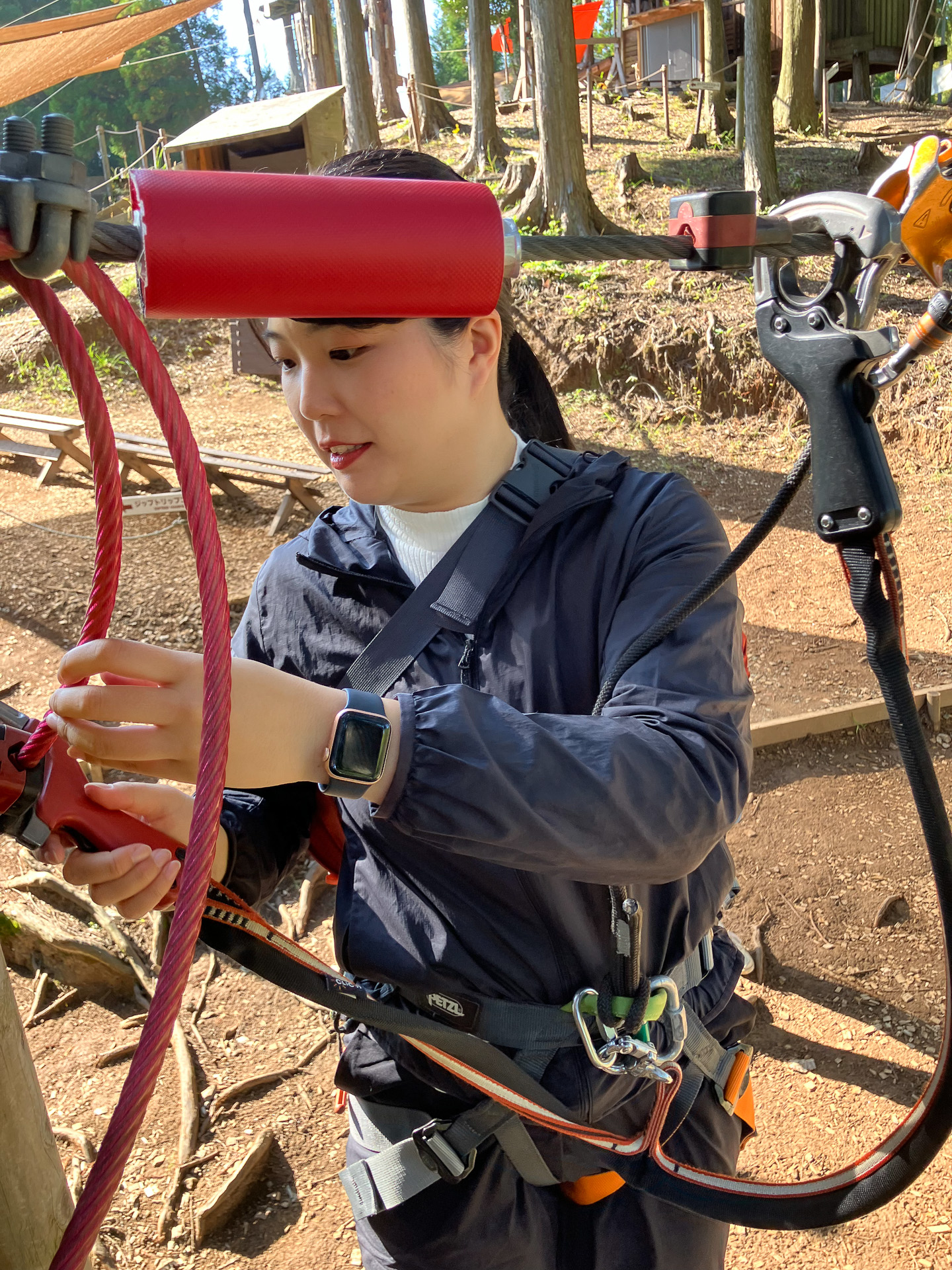 練習をして、いざ本番！