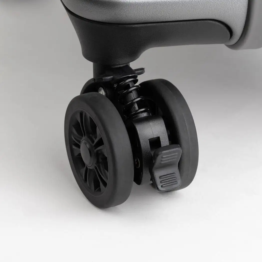 ストッパー・クッション付きキャスター