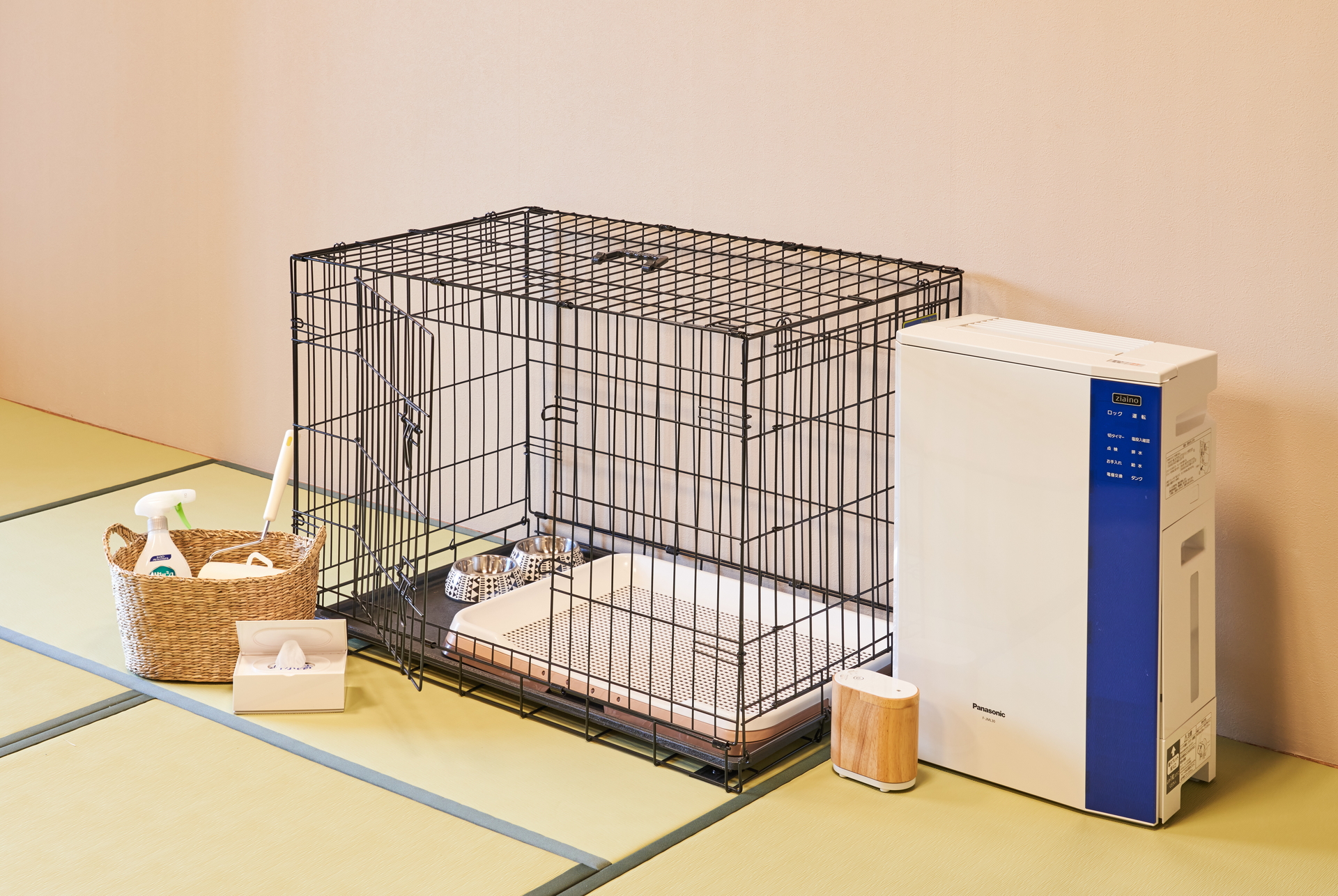 客室やレストラン、ドッグランに至るまで、館内のどこにいても愛犬と一緒に過ごせる