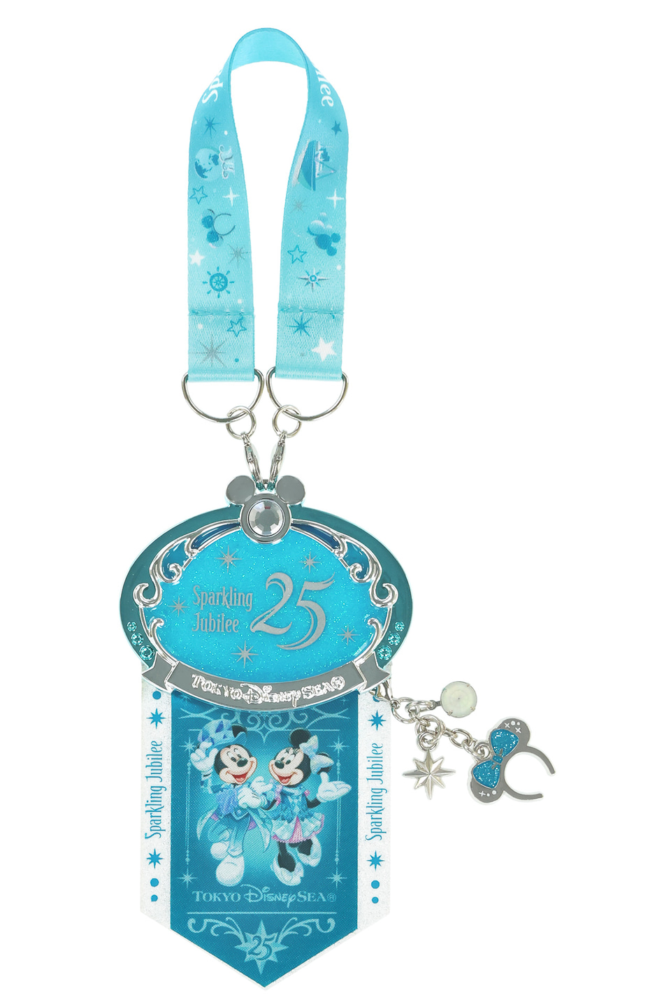 ディズニーシー、25周年限定グッズにカスタム可能な「ジュビリーバッジ