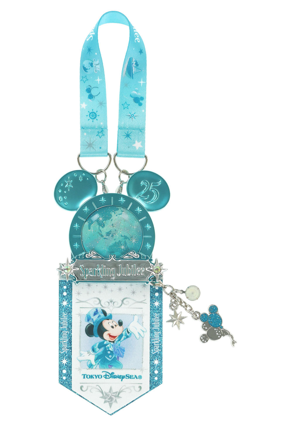 ディズニーシー、25周年限定グッズにカスタム可能な「ジュビリーバッジ