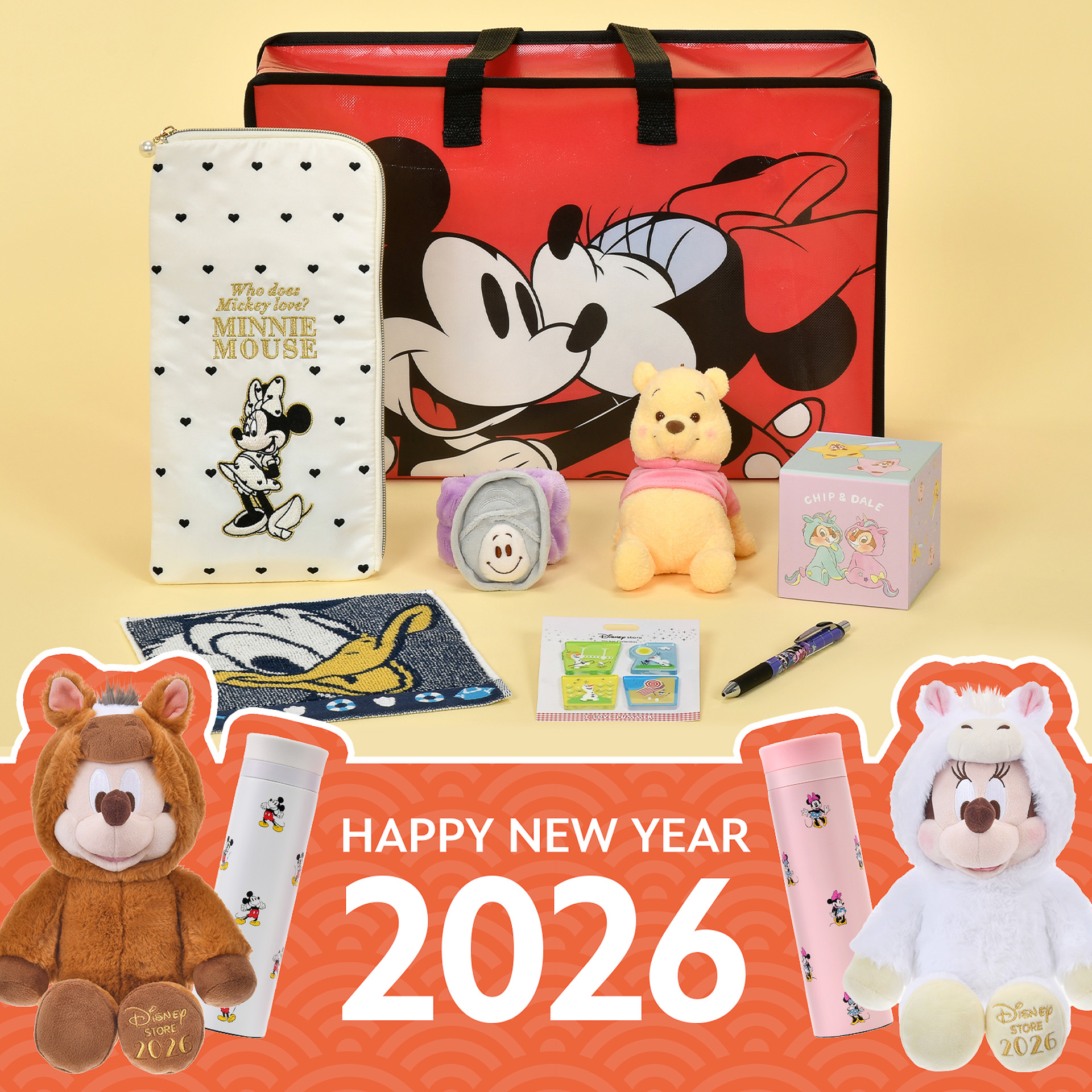「ラッキーバッグ」（3500円）も店頭で12月27日から順次発売