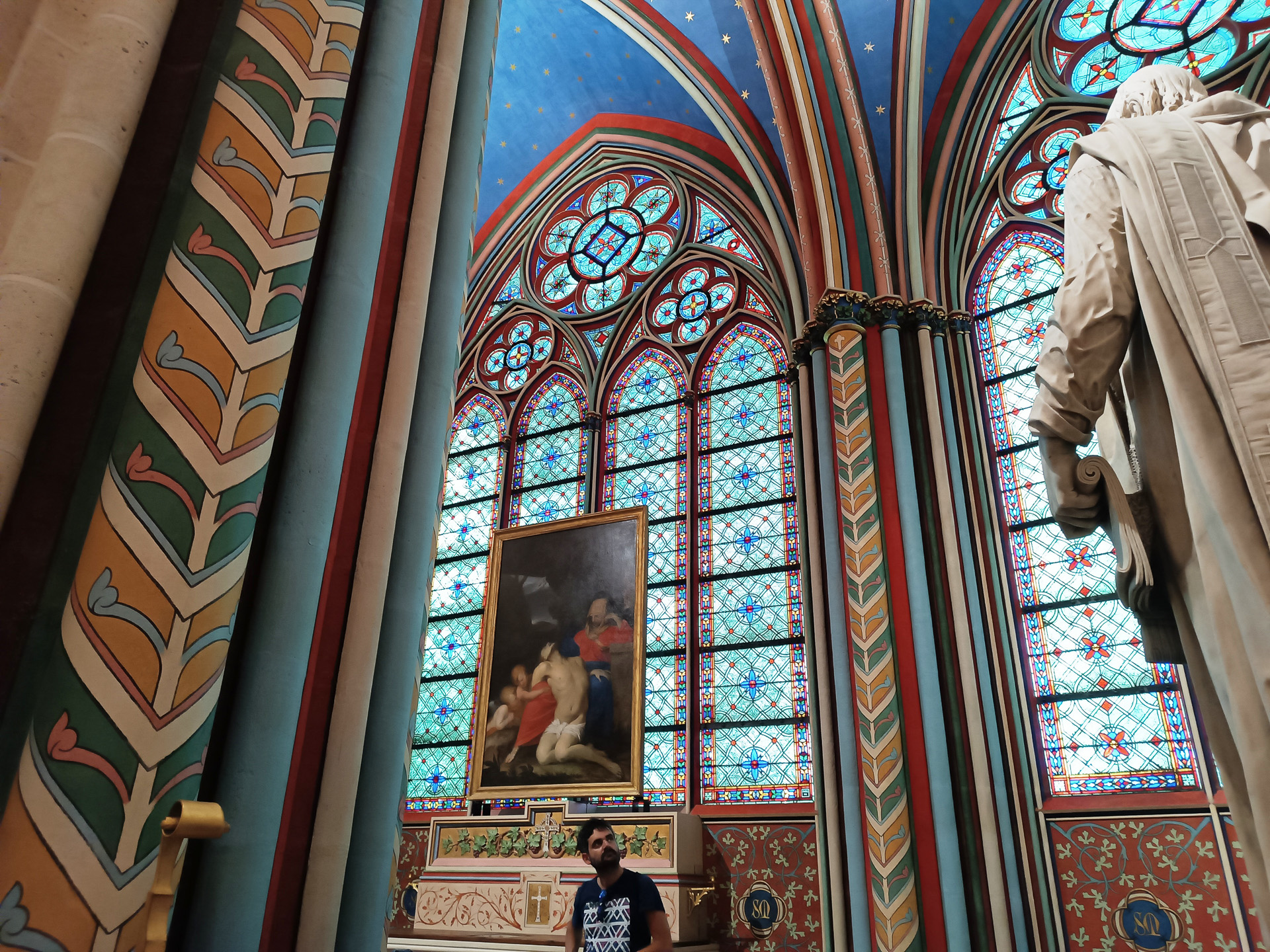 ピカピカになったノートルダム大聖堂