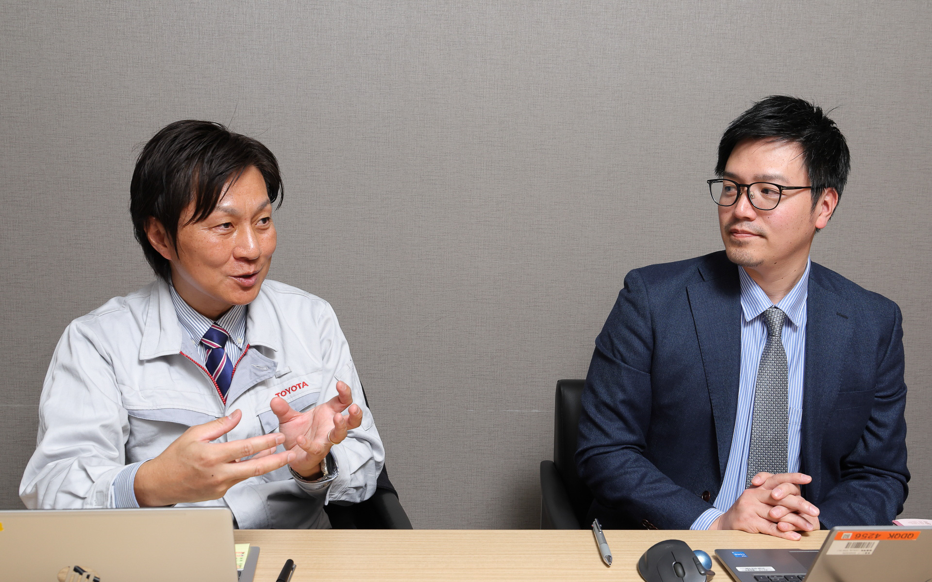 改良について、トヨタ自動車の城さんと加藤さんにお話を伺った