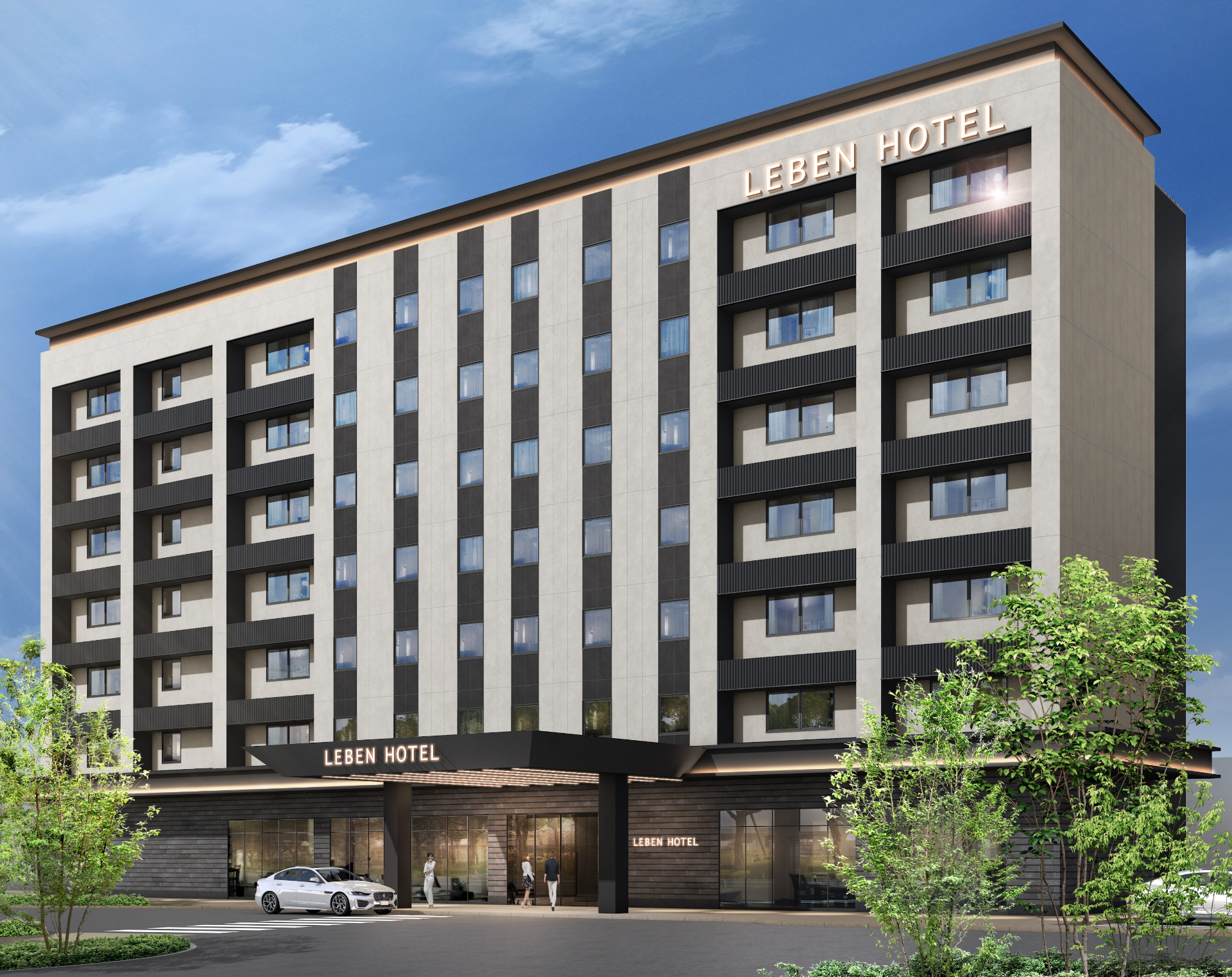 新ホテル「LEBEN HOTEL KAGOSHIMA AIRPORT」が着工、2027年7月開業へ