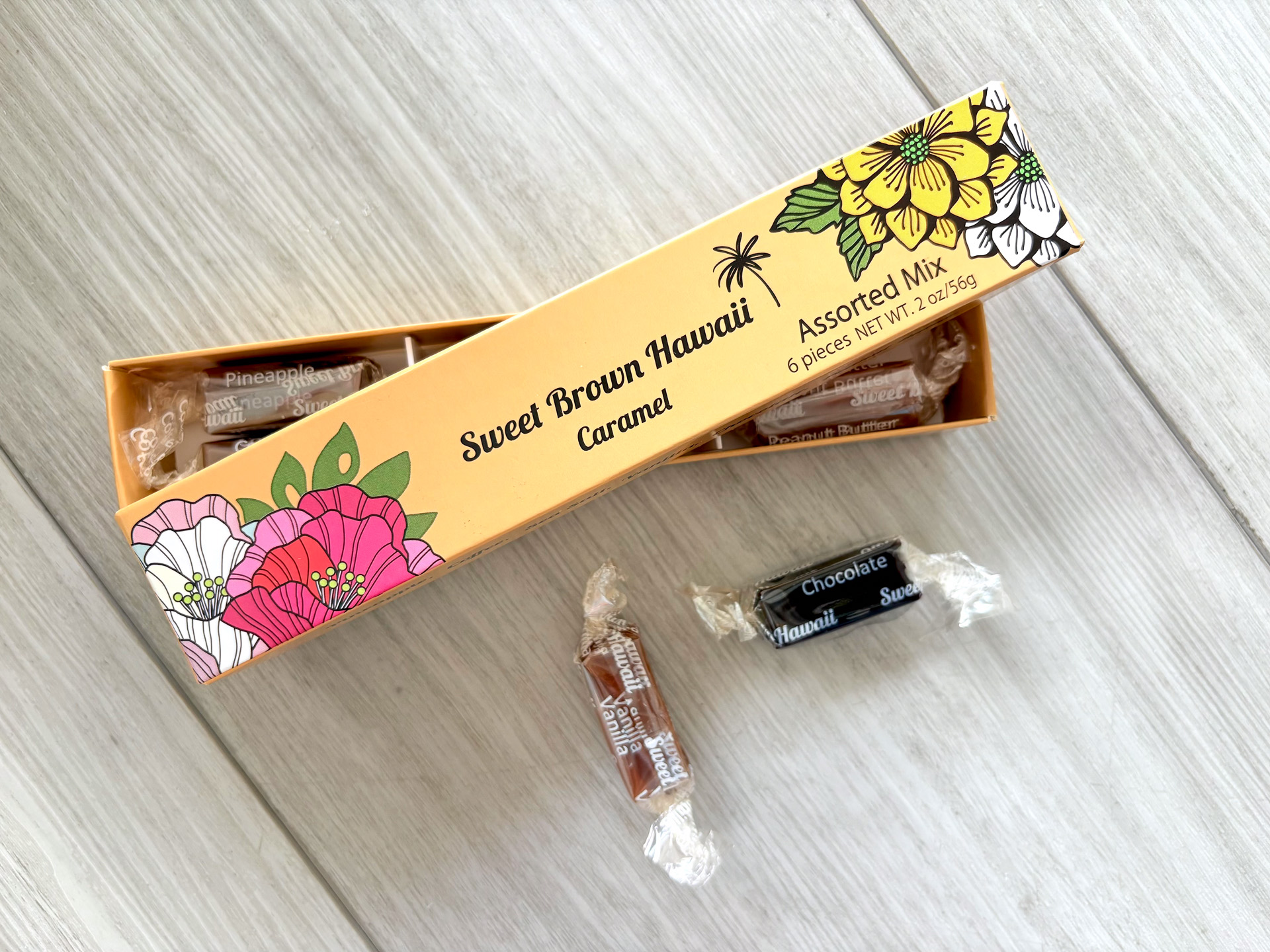 迷ったらこれ！　6種類のフレーバーが詰まったアソートボックス（8ドル）