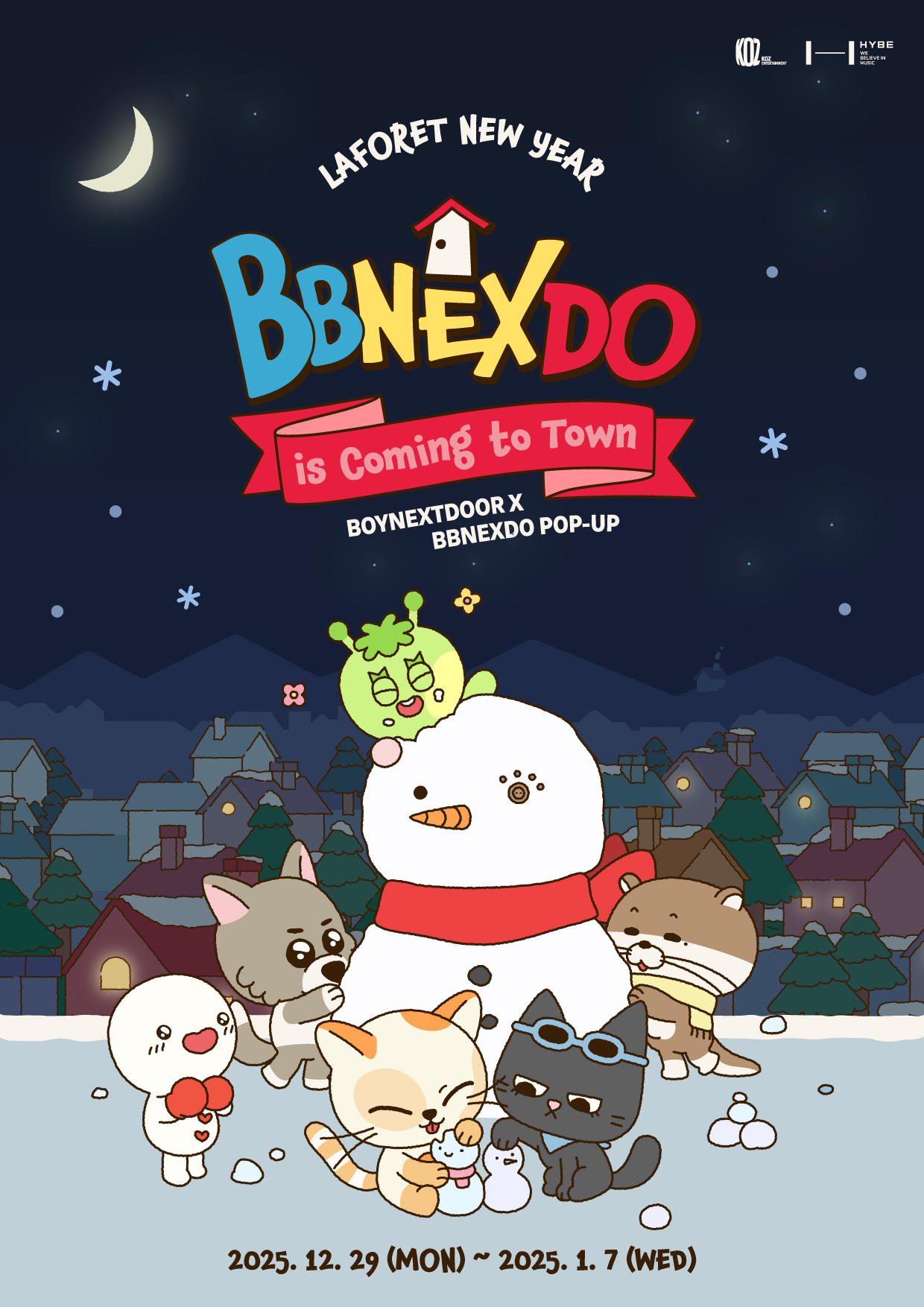 LAFORET NEW YEAR -BBNEXDO is Coming to Town-