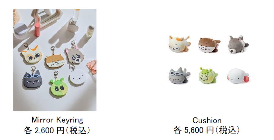 POP-UP STORE販売商品の一部