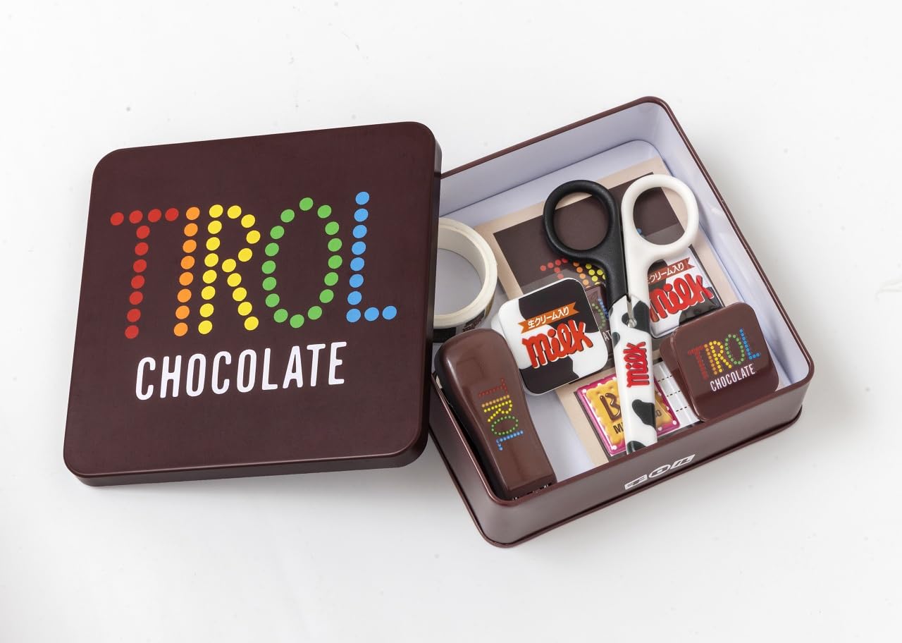 宝島社「チロルチョコ ステーショナリーセット BOOK」発売