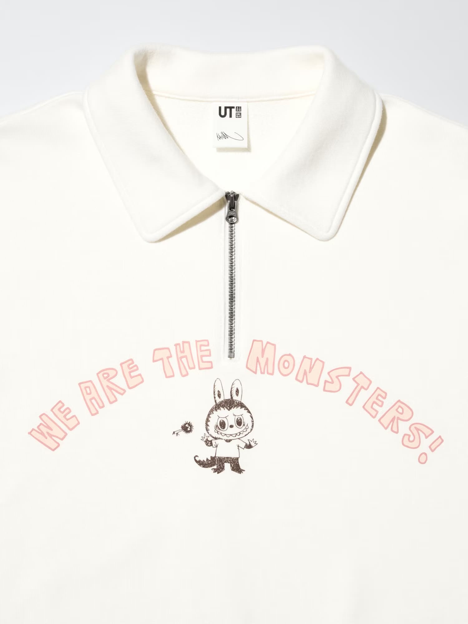 12月26日発売「ハーフジップスウェットシャツ」。ラブブがかわいい全3種