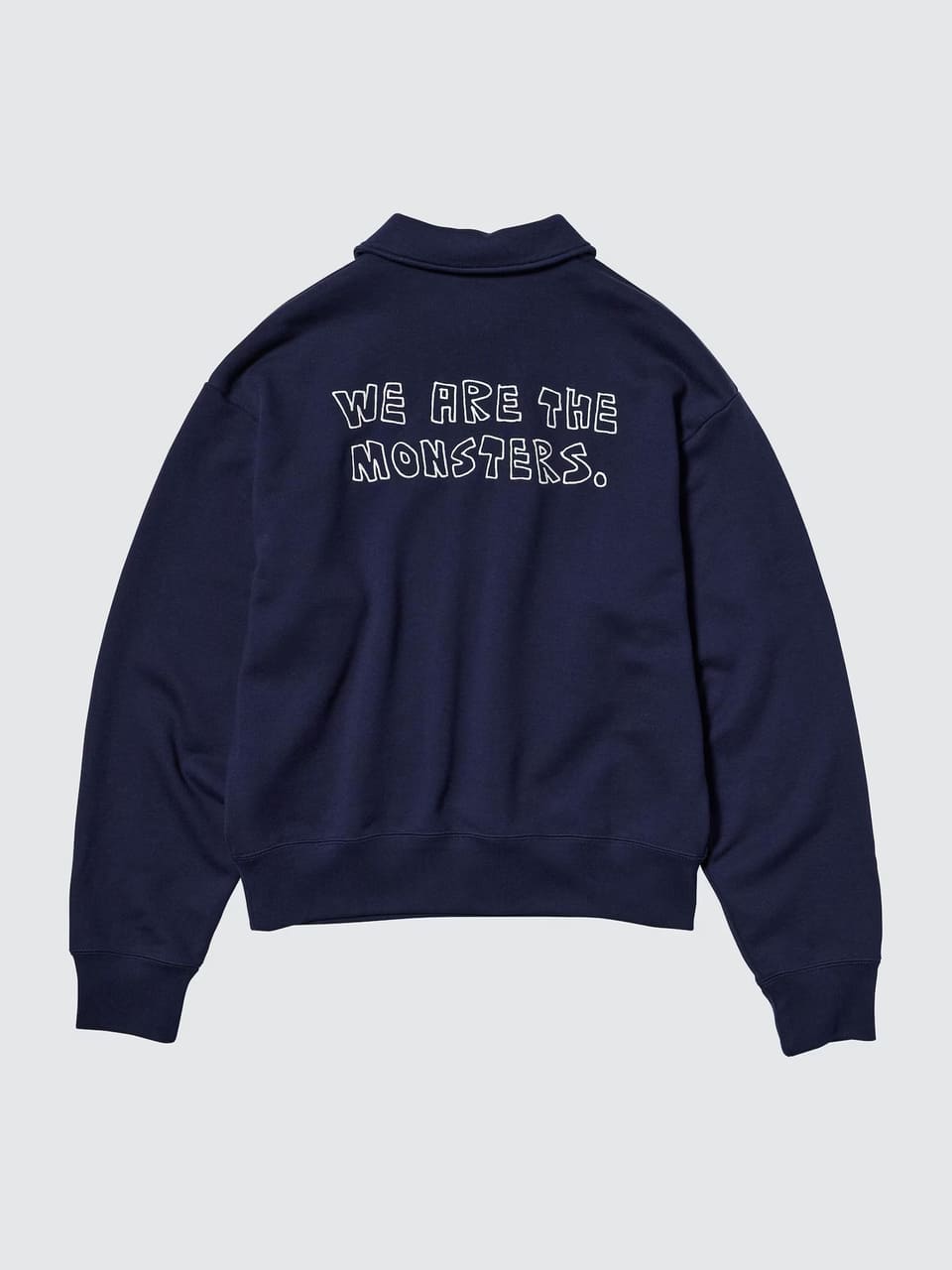 ユニクロ、「ラブブ」スウェット本日発売！ 襟付きハーフジップの全3色
