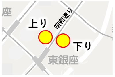 銀座（仮称）停留所