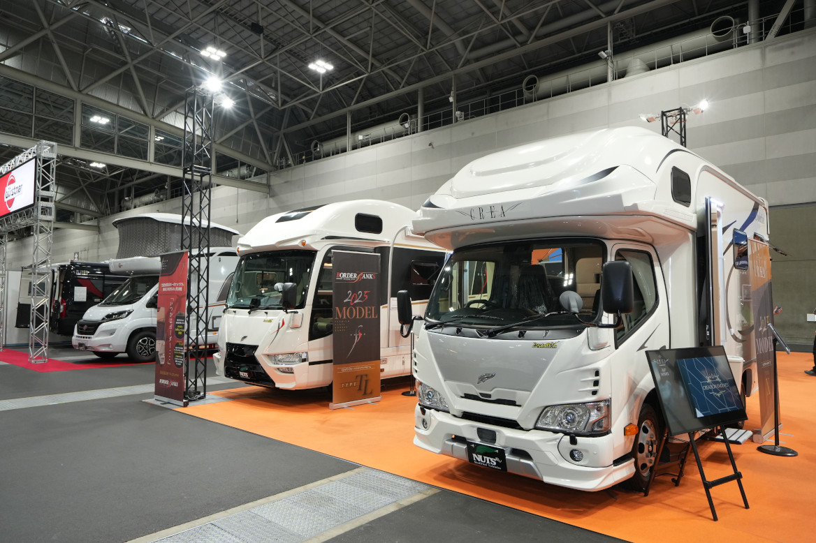 定番モデルから最新モデルまでキャンピングカー＆トレーラーが集結（写真は過去開催の様子）