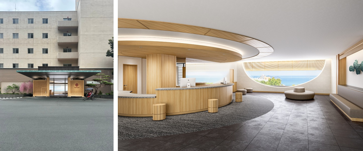 エントランスとロビーが一新