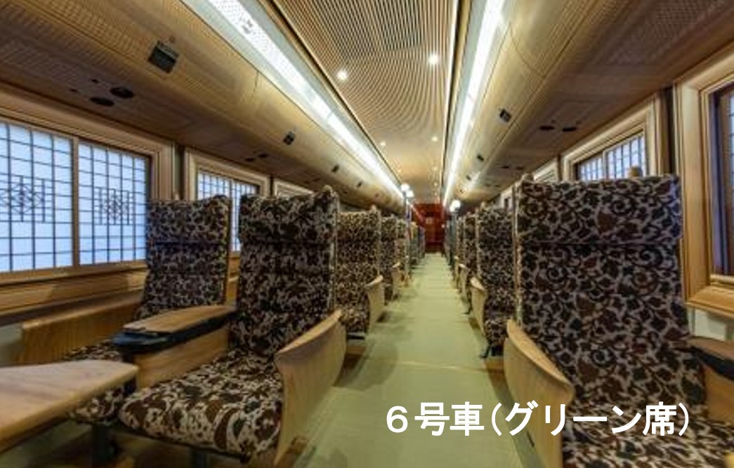 現行の6号車車内