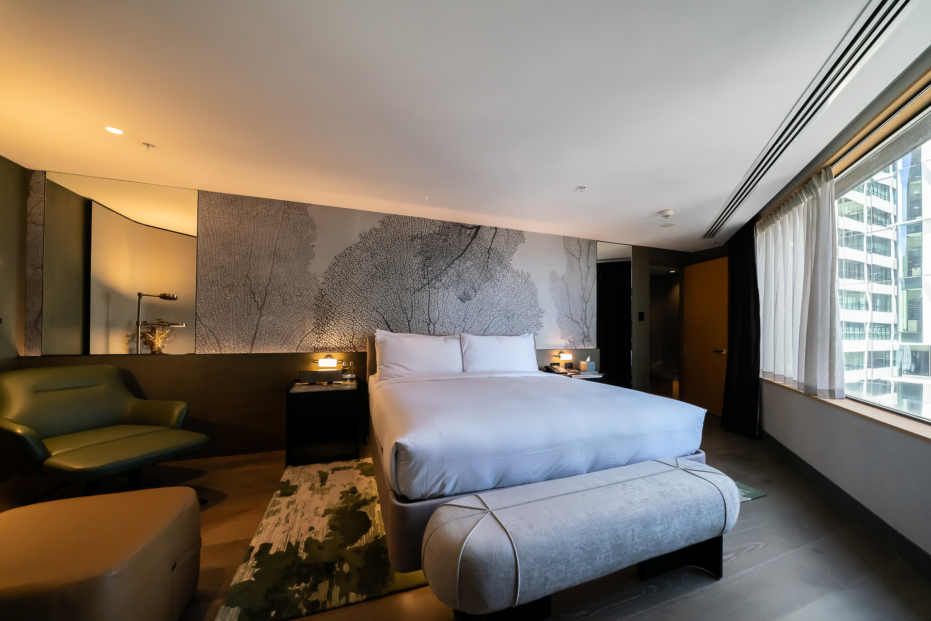 「ガバナー・スイート」のベッドルーム