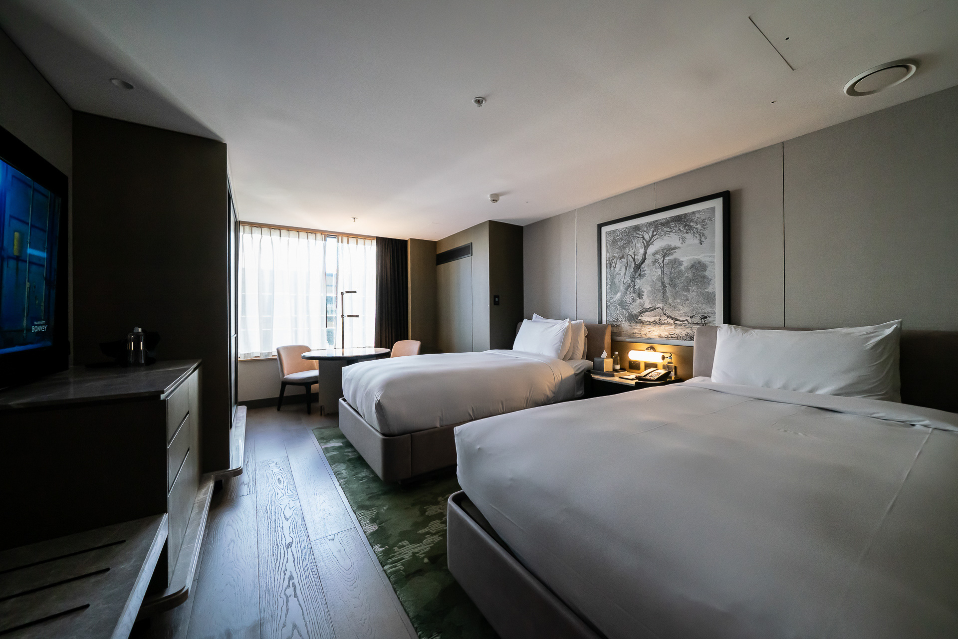 「ガバナー・スイート」にはもうひとつベッドルームがある