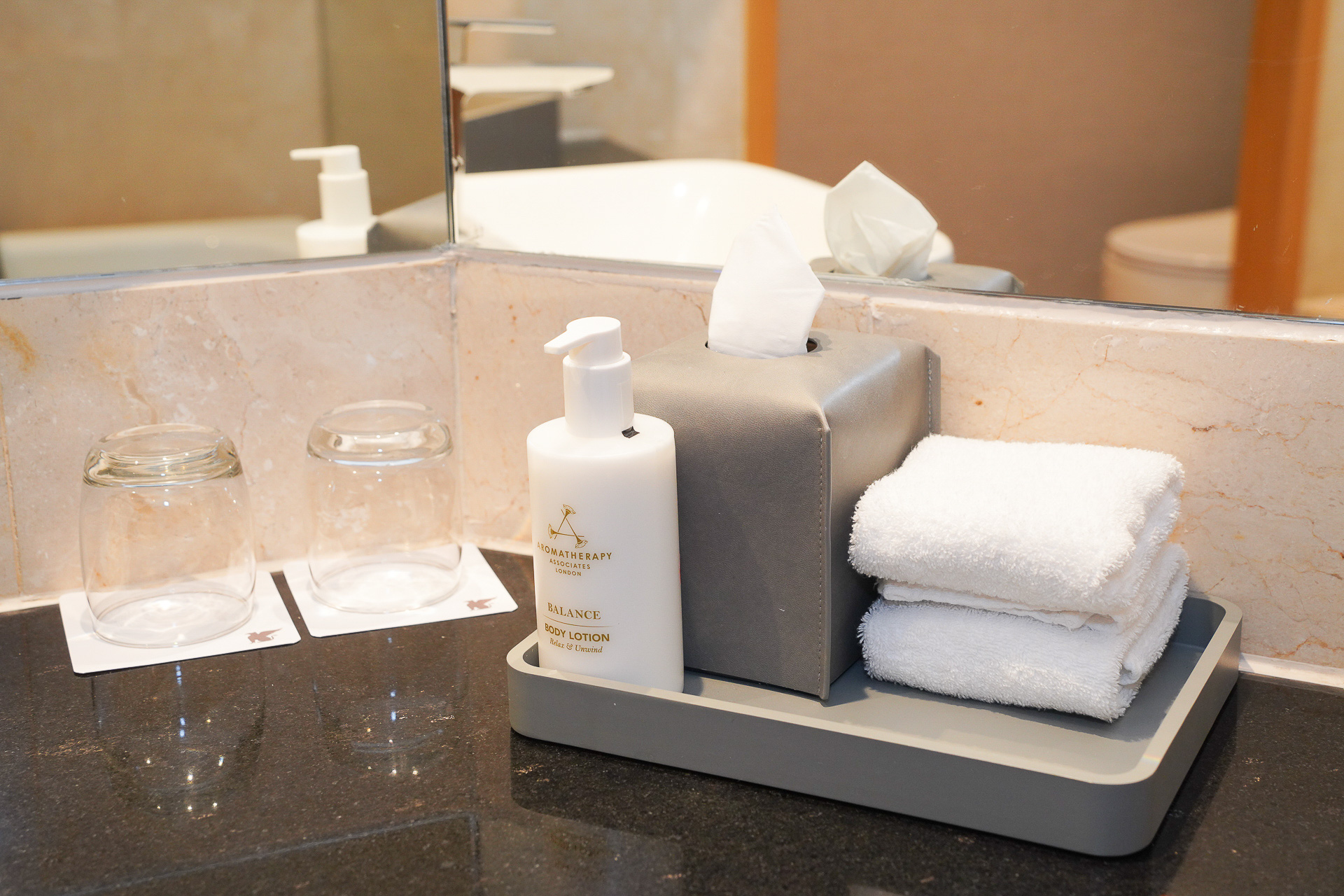 洗面周辺のアメニティ