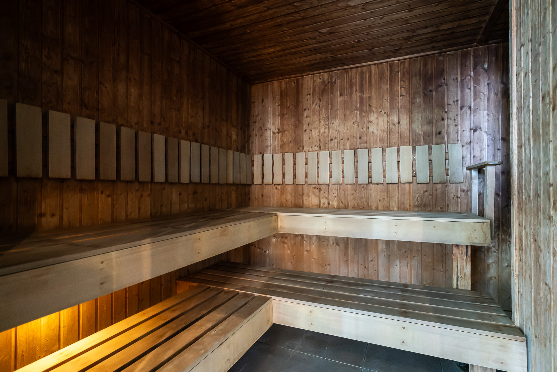 サウナも用意している