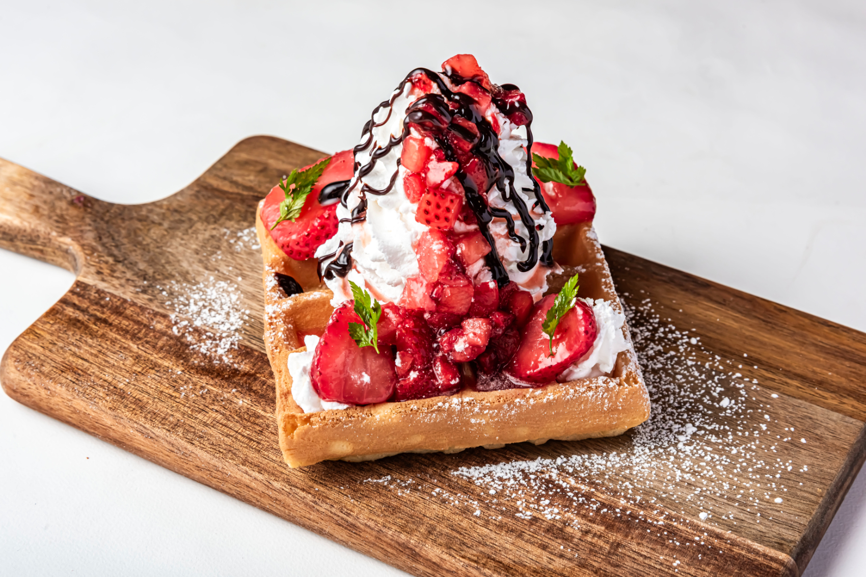 ベルギーワッフル（ストロベリー）