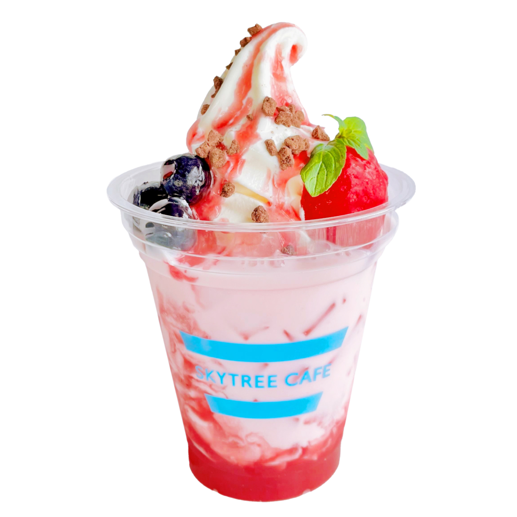 SKYTREE CAFE 350「いちごミルクフロート」