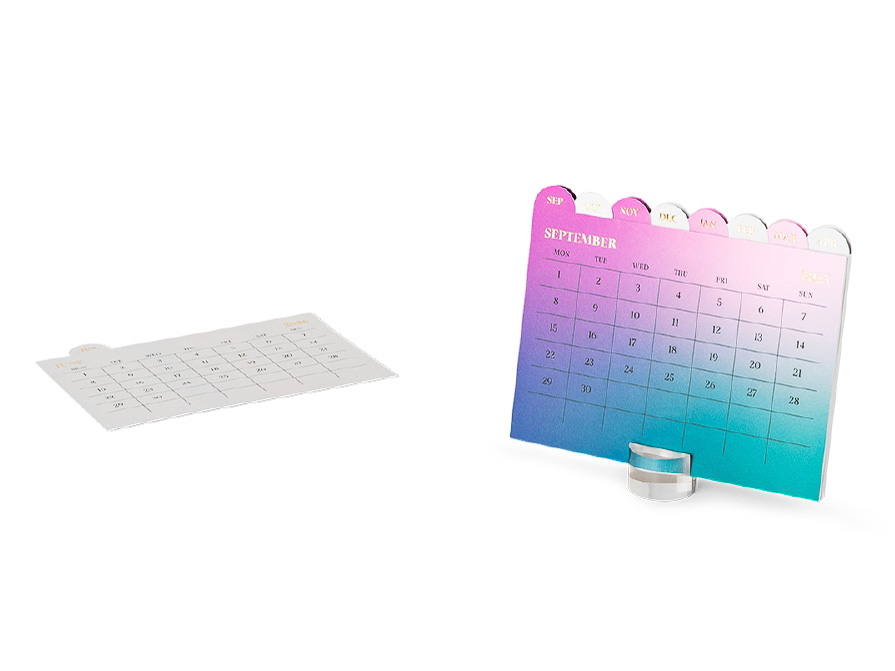 卓上カレンダー