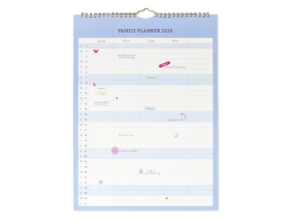 ファミリーカレンダー