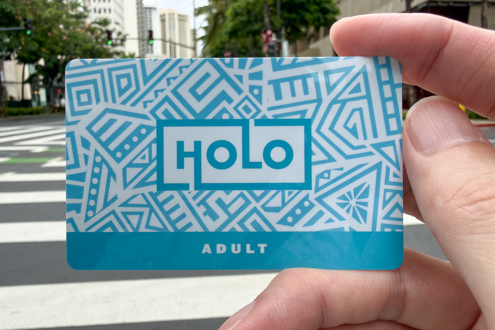 スカイラインやTheBusに乗車する際に使用するホロカード