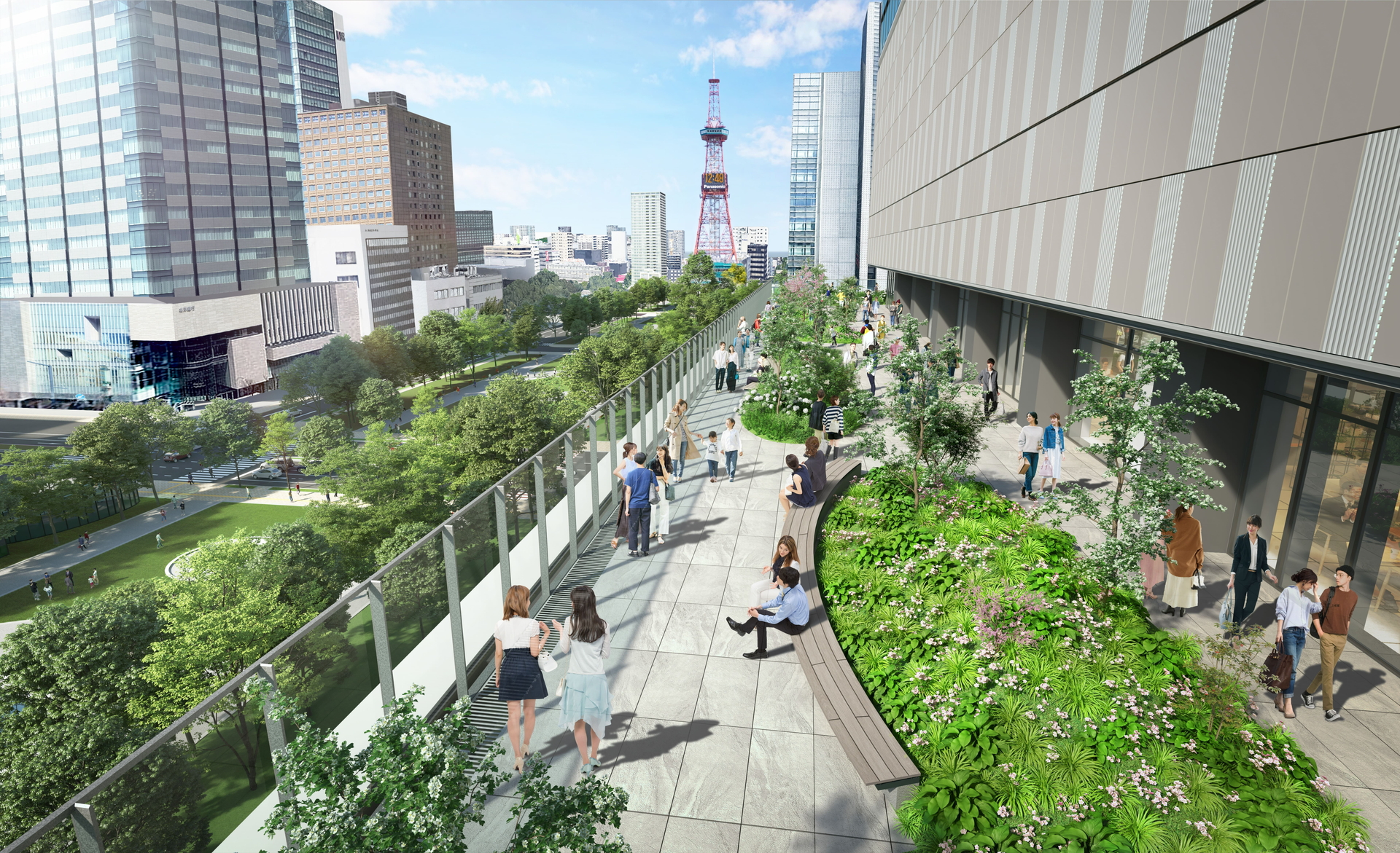 屋外テラス