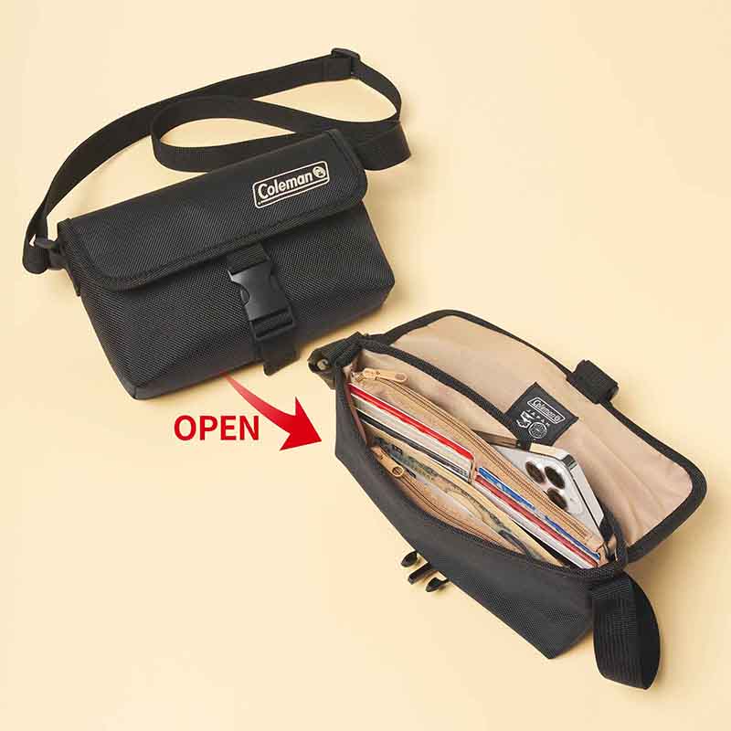 宝島社「MonoMax」3月号増刊は、コールマンのお財布ショルダーバッグが付録