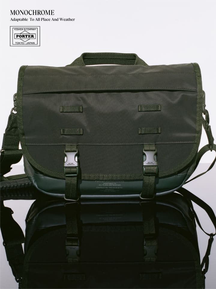 吉田カバン、PORTERの新作「モノクローム」。機能・利便性を追求した