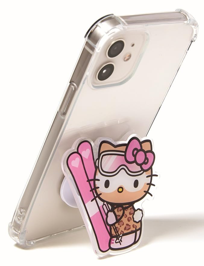 雪焼けハローキティ”のスマホグリップ＆ぷっくりシールが付録。sweet 3