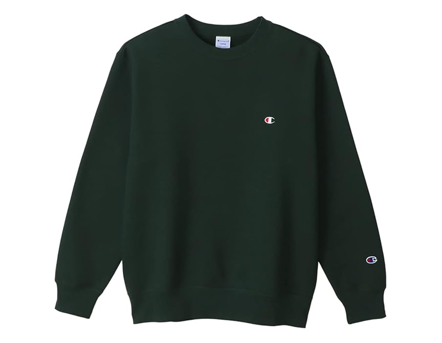 Amazonでチャンピオン ワンポイントロゴ トレーナーのタイムセール