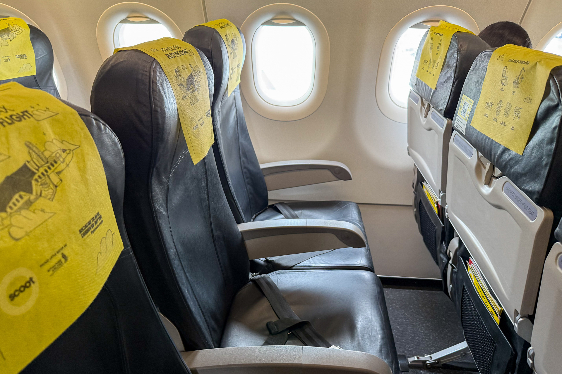 スクートの機内