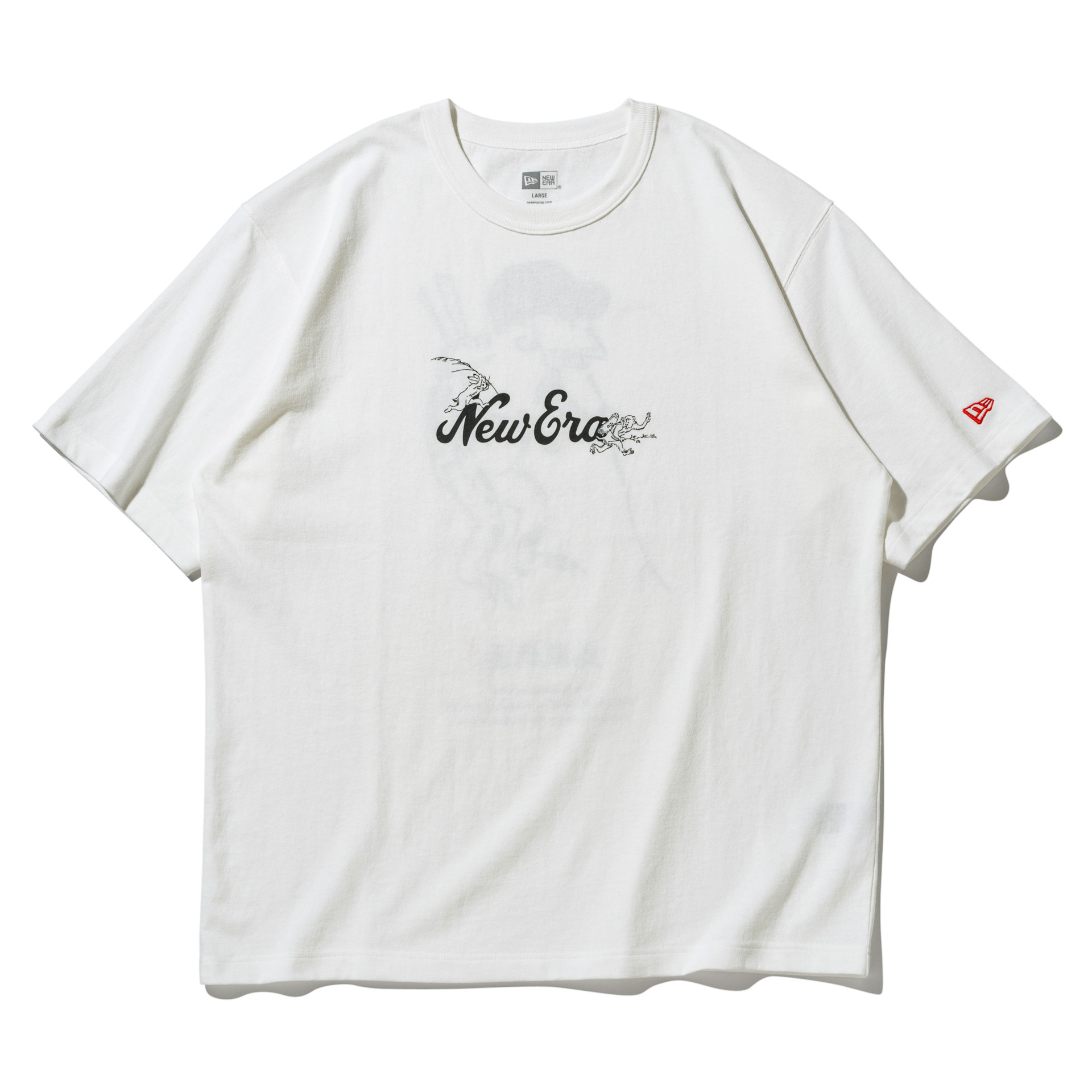 Washed Cotton T-shirt（各5500円）